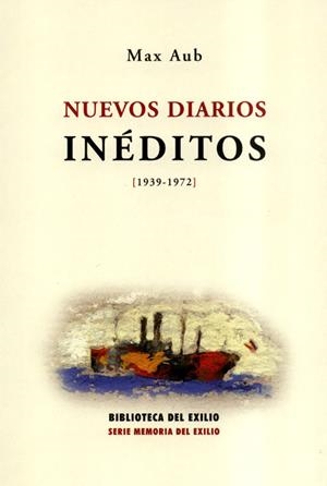 NUEVOS DIARIOS INEDITOS 1939-1972 | 9788484721000 | AUB, MAX | Galatea Llibres | Librería online de Reus, Tarragona | Comprar libros en catalán y castellano online