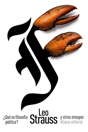 ¿QUÉ ES FILOSOFÍA POLÍTICA? | 9788420686189 | STRAUSS, LEO | Galatea Llibres | Llibreria online de Reus, Tarragona | Comprar llibres en català i castellà online