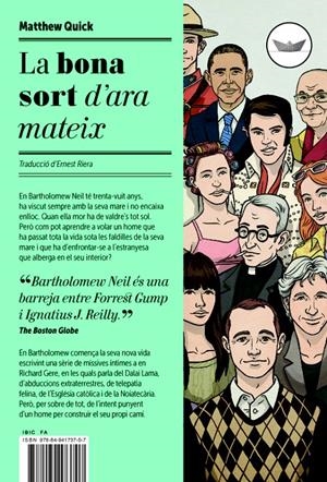 LA BONA SORT D'ARA MATEIX | 9788494173707 | QUICK, MATTHEW | Galatea Llibres | Llibreria online de Reus, Tarragona | Comprar llibres en català i castellà online