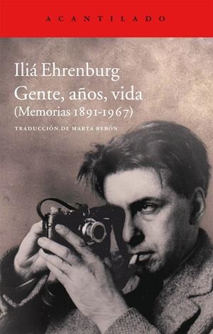 GENTE, AÑOS, VIDA | 9788416011063 | EHRENBURG, ILIÁ | Galatea Llibres | Librería online de Reus, Tarragona | Comprar libros en catalán y castellano online