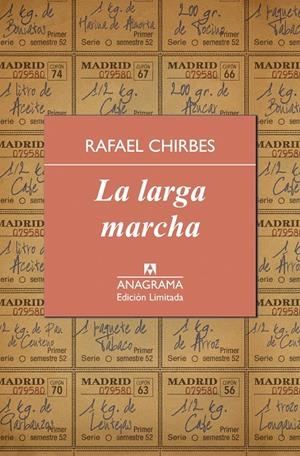 LA LARGA MARCHA | 9788433928344 | CHIRBES, RAFAEL | Galatea Llibres | Librería online de Reus, Tarragona | Comprar libros en catalán y castellano online