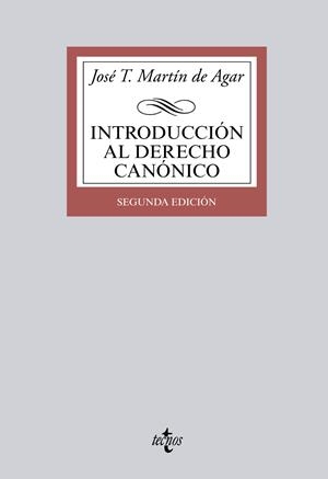 INTRODUCCIÓN AL DERECHO CANÓNICO | 9788430962075 | MARTÍN DE AGAR, JOSÉ T. | Galatea Llibres | Llibreria online de Reus, Tarragona | Comprar llibres en català i castellà online