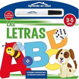 LAS LETRAS. APRENDO EN CASA | 9788499394763 | Galatea Llibres | Librería online de Reus, Tarragona | Comprar libros en catalán y castellano online
