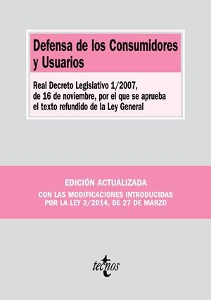 DEFENSA DE LOS CONSUMIDORES Y USUARIOS | 9788430962297 | Galatea Llibres | Llibreria online de Reus, Tarragona | Comprar llibres en català i castellà online