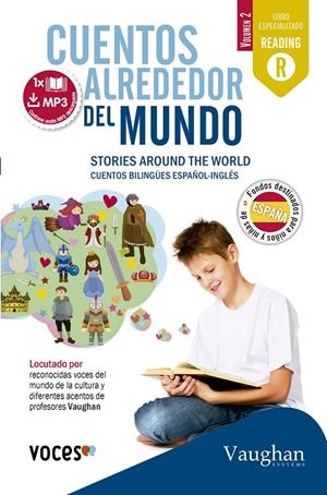 CUENTOS ALREDEDOR DEL MUNDO VOL. 2 STORIES AROUND THE WORLD (ED. BILINGÜE) | 9788416094332 | FUNDACION VOCES | Galatea Llibres | Librería online de Reus, Tarragona | Comprar libros en catalán y castellano online