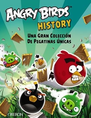 ANGRY BIRDS. HISTORY. UNA GRAN COLECCIÓN DE PEGATINAS ÚNICAS | 9788441535633 | Galatea Llibres | Llibreria online de Reus, Tarragona | Comprar llibres en català i castellà online
