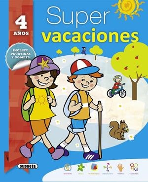 SUPER VACACIONES 4 AÑOS | 9788467735550 | Galatea Llibres | Librería online de Reus, Tarragona | Comprar libros en catalán y castellano online