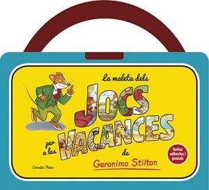 LA MALETA DE JOCS PER A LES VACANCES DE GERONIMO STILTON | 9788490572047 | Galatea Llibres | Librería online de Reus, Tarragona | Comprar libros en catalán y castellano online