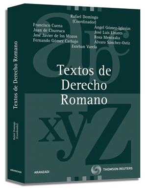 TEXTOS DE DERECHO ROMANO ED 2002 | 9788470169113 | DOMINGO, RAFAEL (COORD) | Galatea Llibres | Llibreria online de Reus, Tarragona | Comprar llibres en català i castellà online