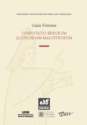 CONFUTATIO ERRORUM QUORUNDAM MAGISTRORUM | 9788493916909 | TERRENA, GUIU | Galatea Llibres | Librería online de Reus, Tarragona | Comprar libros en catalán y castellano online