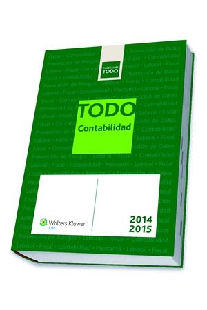 TODO CONTABILIDAD 2014-2015 | 9788499546070 | Galatea Llibres | Librería online de Reus, Tarragona | Comprar libros en catalán y castellano online