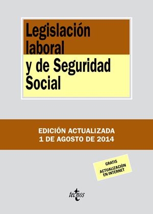 LEGISLACIÓN LABORAL Y DE SEGURIDAD SOCIAL | 9788430962396 | Galatea Llibres | Llibreria online de Reus, Tarragona | Comprar llibres en català i castellà online