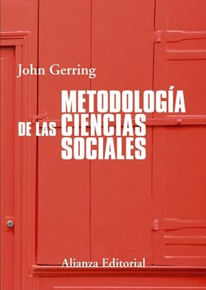 METODOLOGÍA DE LAS CIENCIAS SOCIALES | 9788420689807 | GERRING, JOHN | Galatea Llibres | Llibreria online de Reus, Tarragona | Comprar llibres en català i castellà online