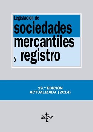 LEGISLACIÓN DE SOCIEDADES MERCANTILES Y REGISTRO | 9788430962631 | Galatea Llibres | Llibreria online de Reus, Tarragona | Comprar llibres en català i castellà online