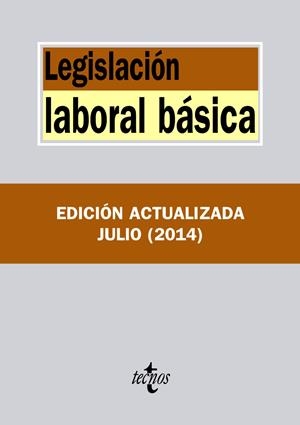 LEGISLACIÓN LABORAL BÁSICA | 9788430963515 | Galatea Llibres | Llibreria online de Reus, Tarragona | Comprar llibres en català i castellà online