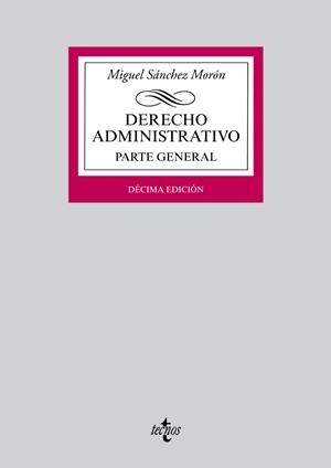DERECHO ADMINISTRATIVO | 9788430963188 | SÁNCHEZ MORÓN, MIGUEL | Galatea Llibres | Llibreria online de Reus, Tarragona | Comprar llibres en català i castellà online