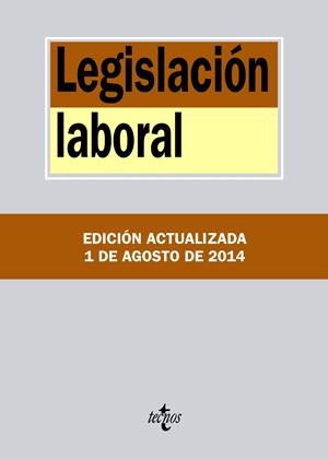 LEGISLACIÓN LABORAL | 9788430963508 | Galatea Llibres | Llibreria online de Reus, Tarragona | Comprar llibres en català i castellà online
