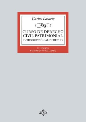 CURSO DE DERECHO CIVIL PATRIMONIAL | 9788430963102 | LASARTE, CARLOS | Galatea Llibres | Llibreria online de Reus, Tarragona | Comprar llibres en català i castellà online