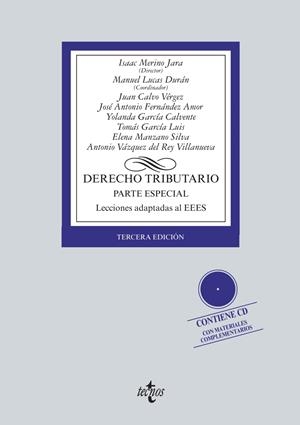 DERECHO TRIBUTARIO | 9788430963218 | MERINO JARA, ISAAC/LUCAS DURÁN, MANUEL/CALVO VÉRGEZ, JUAN/FERNÁNDEZ AMOR, JOSÉ ANTONIO/GARCÍA CALVE | Galatea Llibres | Librería online de Reus, Tarragona | Comprar libros en catalán y castellano online