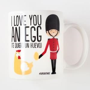 TAZA SUPERBRITANICO EGG | 8432715071693 | Galatea Llibres | Llibreria online de Reus, Tarragona | Comprar llibres en català i castellà online