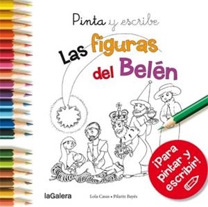 PINTA Y ESCRIBE LAS FIGURAS DEL BELÉN | 9788424649395 | CASAS, LOLA | Galatea Llibres | Llibreria online de Reus, Tarragona | Comprar llibres en català i castellà online
