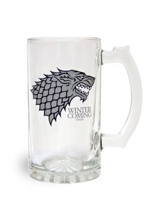 JARRA DE CRISTAL CASA STARK (JUEGO DE TRONOS) | 8436535273459 | Galatea Llibres | Llibreria online de Reus, Tarragona | Comprar llibres en català i castellà online