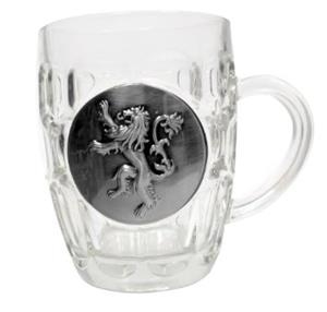 JARRA DE CRISTAL ESCUDO CASA LANNISTER (JUEGO DE TRONOS) | 8436546891673 | Galatea Llibres | Llibreria online de Reus, Tarragona | Comprar llibres en català i castellà online