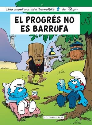 EL PROGRES NO ES BARRUFA | 9788416166374 | PEYO | Galatea Llibres | Librería online de Reus, Tarragona | Comprar libros en catalán y castellano online