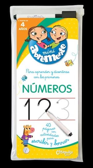ABREMENTE PARA ESCRIBIR Y BORRAR - NÚMEROS | 9789876373043 | Galatea Llibres | Llibreria online de Reus, Tarragona | Comprar llibres en català i castellà online