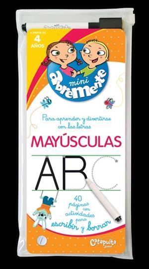ABREMENTE PARA ESCRIBIR Y BORRAR - MAYÚSCULAS | 9789876373036 | Galatea Llibres | Llibreria online de Reus, Tarragona | Comprar llibres en català i castellà online