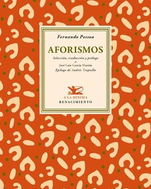 AFORISMOS PESSOA | 9788484725077 | PESSOA, FERNANDO | Galatea Llibres | Llibreria online de Reus, Tarragona | Comprar llibres en català i castellà online