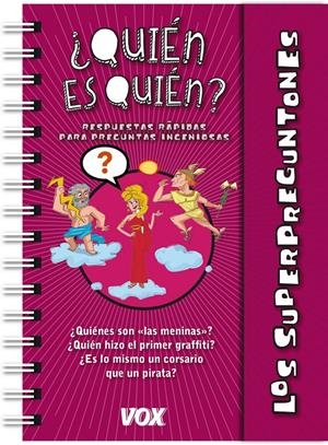 LOS SUPERPREGUNTONES: ¿QUIÉN ES QUIÉN? | 9788499741581 | Galatea Llibres | Librería online de Reus, Tarragona | Comprar libros en catalán y castellano online