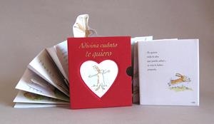 ADIVINA CUÁNTO TE QUIERO DESPLEGABLE MINI CAJA ROJA | 9788416126125 | MCBRATNEY, SAM | Galatea Llibres | Librería online de Reus, Tarragona | Comprar libros en catalán y castellano online