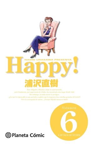 HAPPY! 6 | 9788415921066 | URASAWA, NAOKI | Galatea Llibres | Librería online de Reus, Tarragona | Comprar libros en catalán y castellano online