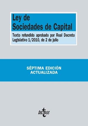 LEY DE SOCIEDADES DE CAPITAL | 9788430965229 | Galatea Llibres | Llibreria online de Reus, Tarragona | Comprar llibres en català i castellà online