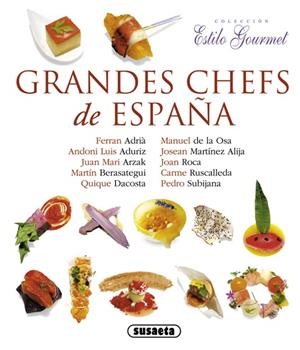 GRANDES CHEFS DE ESPAÑA | 9788467718218 | Galatea Llibres | Librería online de Reus, Tarragona | Comprar libros en catalán y castellano online
