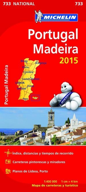 MAPA PORTUGAL MADEIRA 2015 (NATIONAL Nº733) | 9782067200029 | Galatea Llibres | Librería online de Reus, Tarragona | Comprar libros en catalán y castellano online