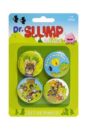 DR. SLUMP SET DE 4 CHAPAS (D) | 8436535273329 | Galatea Llibres | Llibreria online de Reus, Tarragona | Comprar llibres en català i castellà online