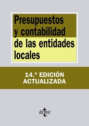 PRESUPUESTOS Y CONTABILIDAD DE LAS ENTIDADES LOCALES | 9788430964574 | Galatea Llibres | Llibreria online de Reus, Tarragona | Comprar llibres en català i castellà online