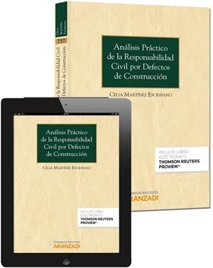 ANALISIS PRACTICO DE LA RESPONSABILIDAD CIVIL POR DEFECTOS DE CONSTRUCCION | 9788490598993 | MARTINEZ ESCRIBANO, CELIA | Galatea Llibres | Llibreria online de Reus, Tarragona | Comprar llibres en català i castellà online