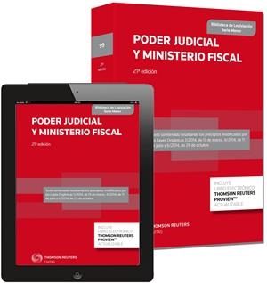 PODER JUDICIAL Y MINISTERIO FISCAL (PAPEL + E-BOOK) | 9788447048250 | Galatea Llibres | Llibreria online de Reus, Tarragona | Comprar llibres en català i castellà online