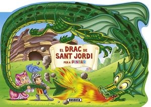 EL DRAC DE SANT JORDI PER A PINTAR | 9788467737417 | Galatea Llibres | Llibreria online de Reus, Tarragona | Comprar llibres en català i castellà online