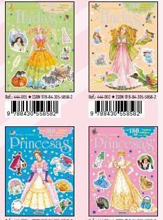 MI LIBRO BRILLANTE DE HADAS Y PRINCESAS CON PEGATINAS (4 TÍTULOS) | 9788430558582 | SUSAETA, EQUIPO | Galatea Llibres | Llibreria online de Reus, Tarragona | Comprar llibres en català i castellà online