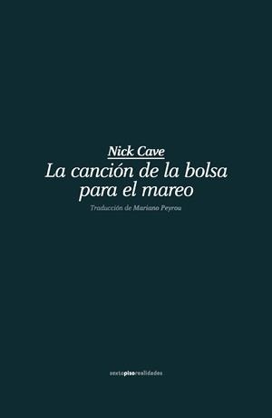 LA CANCIÓN DE LA BOLSA PARA EL MAREO | 9788415601975 | CAVE, NICK | Galatea Llibres | Llibreria online de Reus, Tarragona | Comprar llibres en català i castellà online