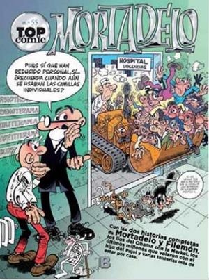 TOP COMIC MORTADELO 55 | 9788466656696 | IBÁÑEZ TALAVERA, FRANCISCO | Galatea Llibres | Llibreria online de Reus, Tarragona | Comprar llibres en català i castellà online