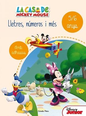 LA CASA DE MICKEY MOUSE. LLETRES, NÚMEROS I MÉS 5/6 ANYS | 9788490578193 | Galatea Llibres | Librería online de Reus, Tarragona | Comprar libros en catalán y castellano online