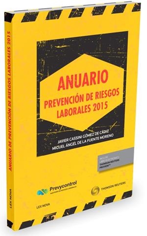 ANUARIO DE PREVENCIÓN DE RIESGOS LABORALES  (DÚO) | 9788498989670 | CASSINI GÓMEZ DE CÁDIZ/MIGUEL ÁNGEL DE LA FUENTE MORENO | Galatea Llibres | Librería online de Reus, Tarragona | Comprar libros en catalán y castellano online
