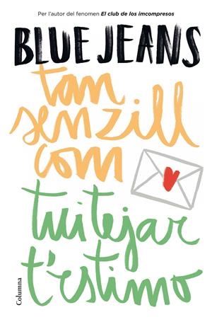 TAN SENZILL COM TUITEJAR T'ESTIMO (TAN SENZILL COM, 1) | 9788466419697 | BLUE JEANS | Galatea Llibres | Librería online de Reus, Tarragona | Comprar libros en catalán y castellano online