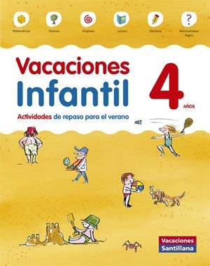 VACACIONES INFANTIL 4 AÑOS | 9788468087559 | Galatea Llibres | Librería online de Reus, Tarragona | Comprar libros en catalán y castellano online