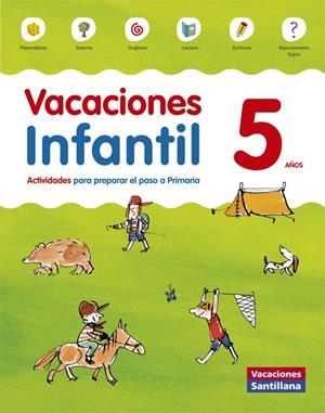 VACACIONES INFANTIL 5 AÑOS | 9788468087146 | Galatea Llibres | Librería online de Reus, Tarragona | Comprar libros en catalán y castellano online